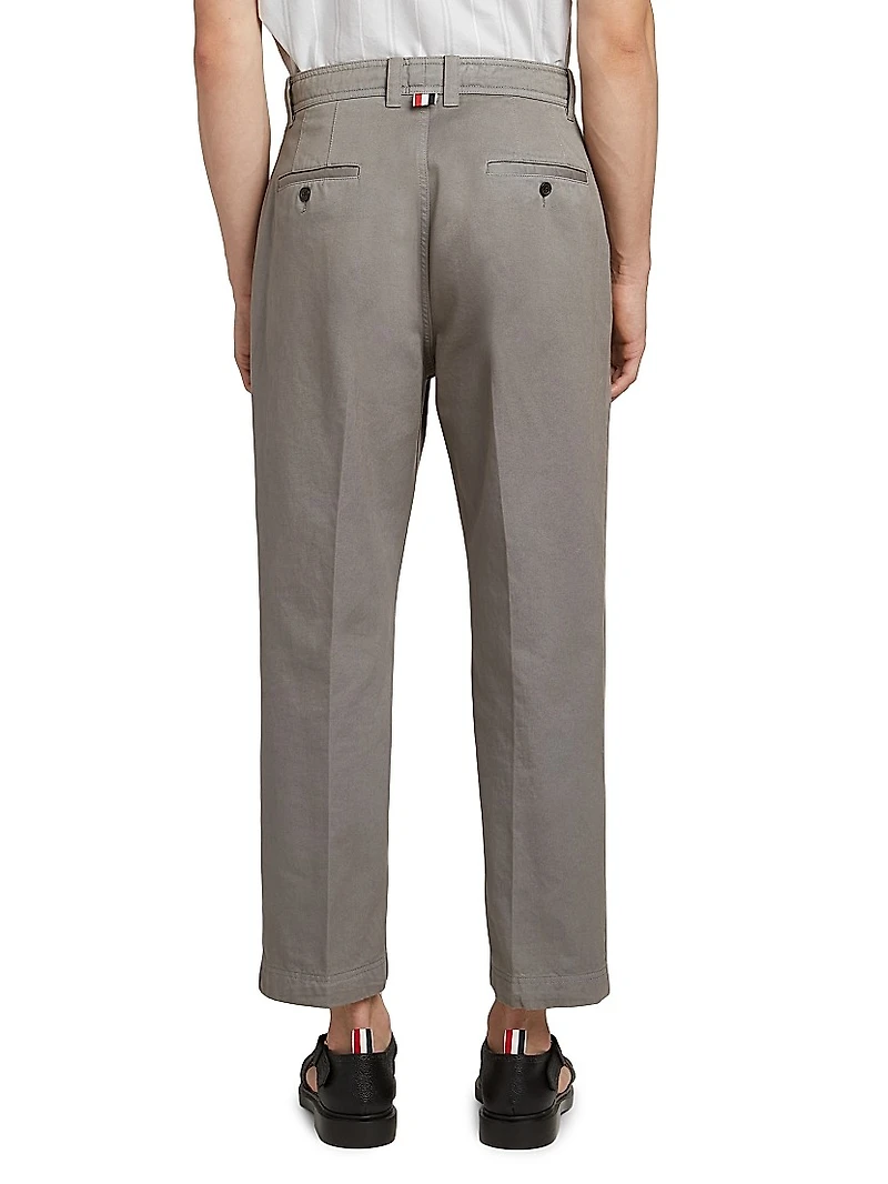 Utility Twill Chino Trousers