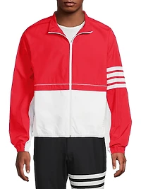 Zip Windbreaker Jacket