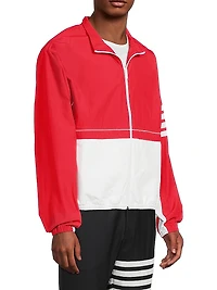 Zip Windbreaker Jacket