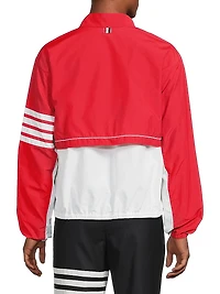 Zip Windbreaker Jacket