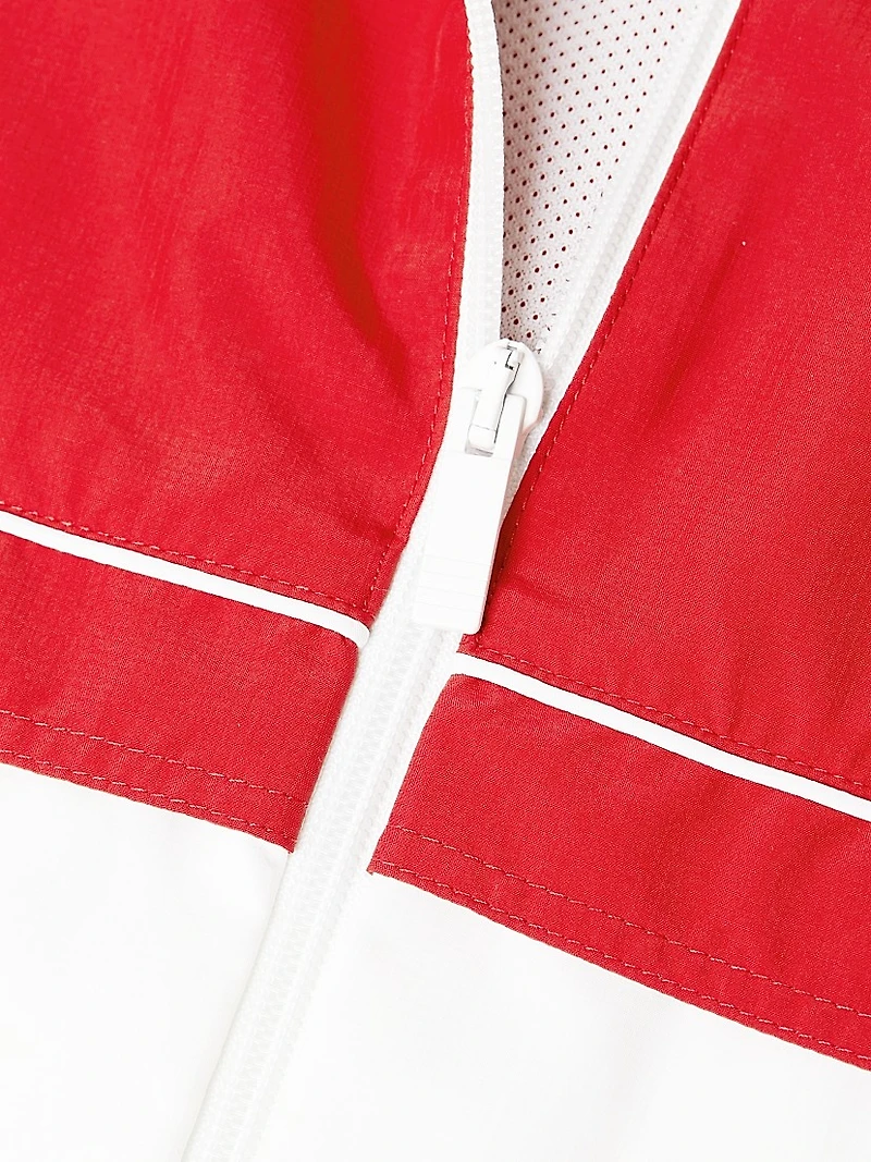 Zip Windbreaker Jacket