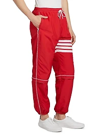 Striped Drawstring Sweatpants