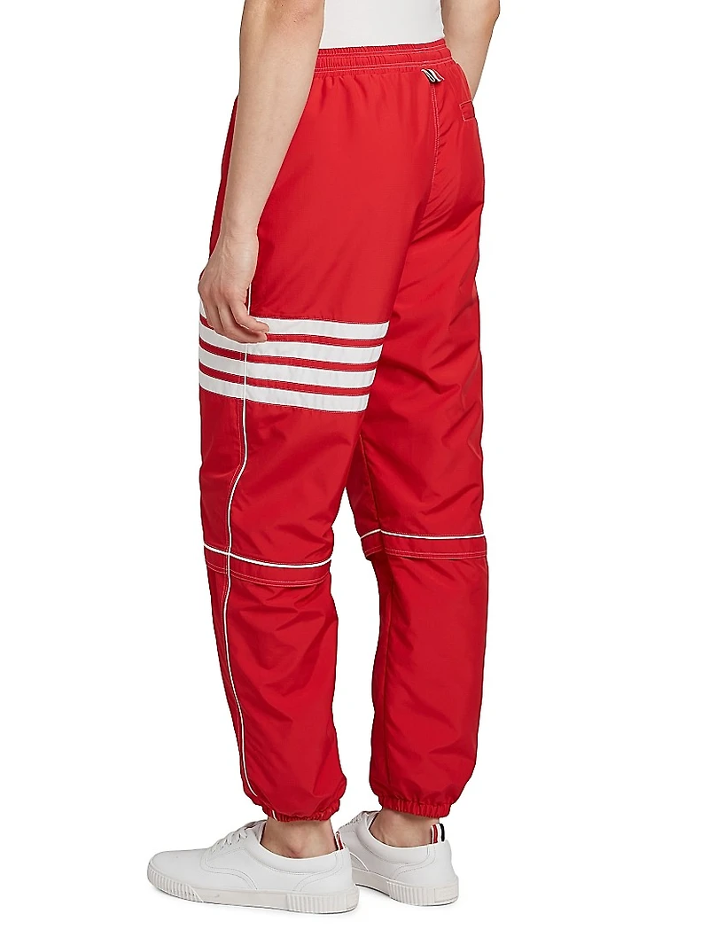 Striped Drawstring Sweatpants