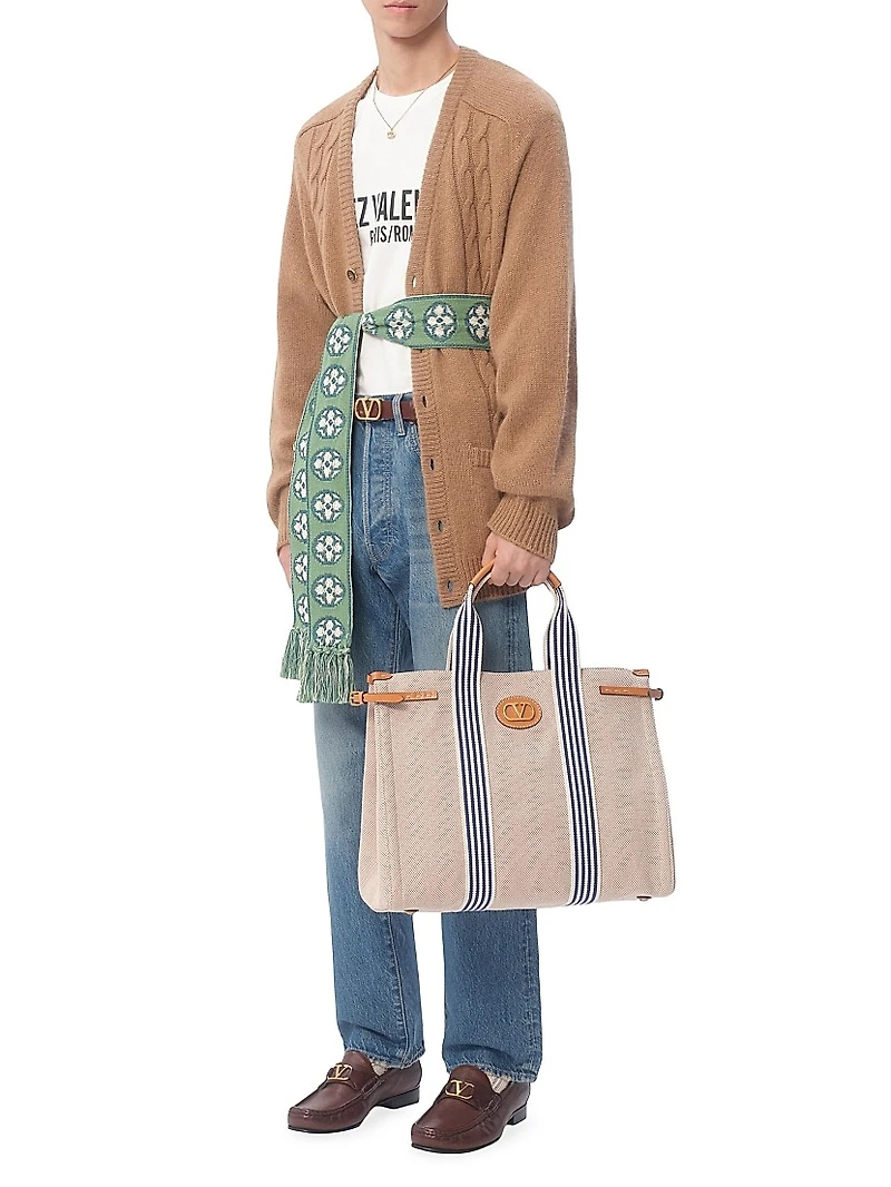 Cotton T-Shirt with Chez Print