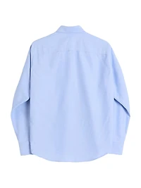 VLogo Embroidered Cotton Shirt