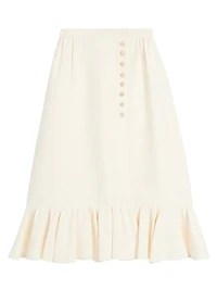 Crepe Couture Skirt