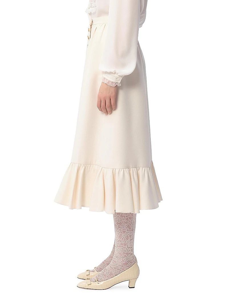 Crepe Couture Skirt