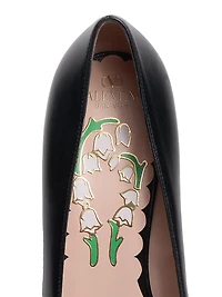 Bow Kidskin 45MM Pumps