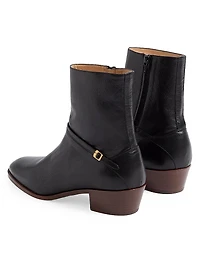 Pat Ankle Boots Kidskin