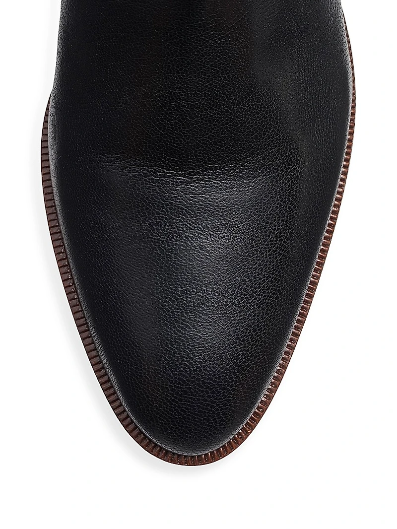 Pat Ankle Boots Kidskin