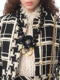 Caban Macro Check Tweed