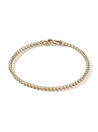 14K Yellow Gold Surf Chain Bracelet