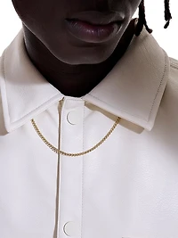 14K Yellow Gold Surf Chain Necklace