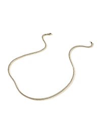 14K Yellow Gold Surf Chain Necklace