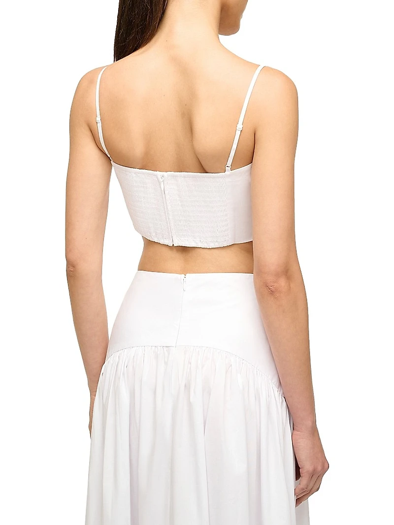 Federico Stretch-Cotton Tank