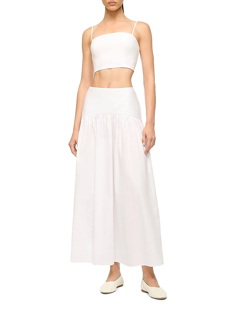 Federico Stretch-Cotton Tank