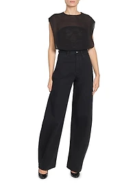 Lace Square Bodysuit