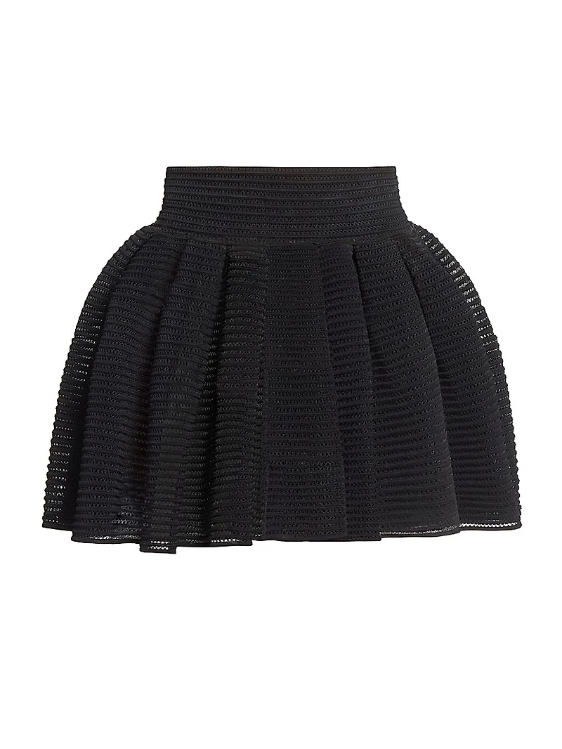 Crinoline High-Waisted Miniskirt