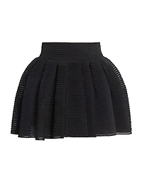 Crinoline High-Waisted Miniskirt