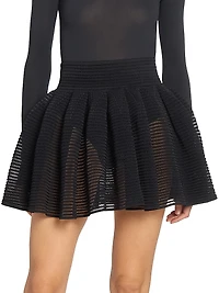 Crinoline High-Waisted Miniskirt
