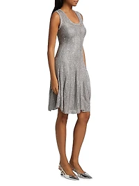 Stretch Sequined Minidress