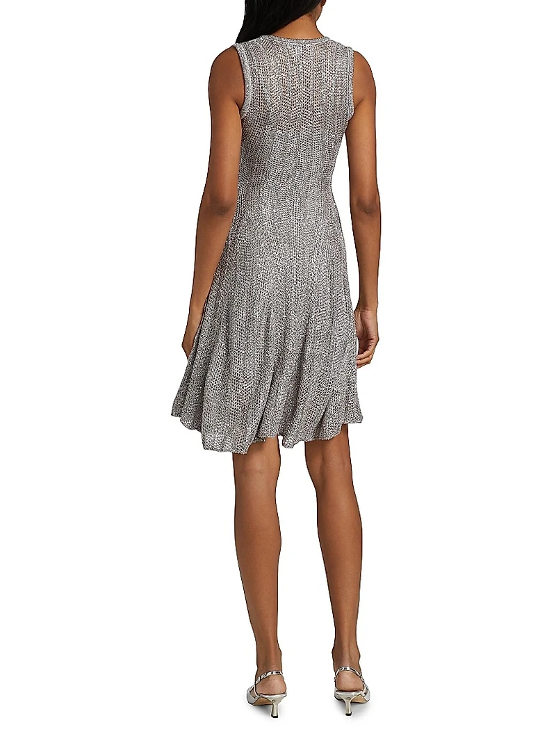 Stretch Sequined Minidress