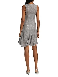 Stretch Sequined Minidress