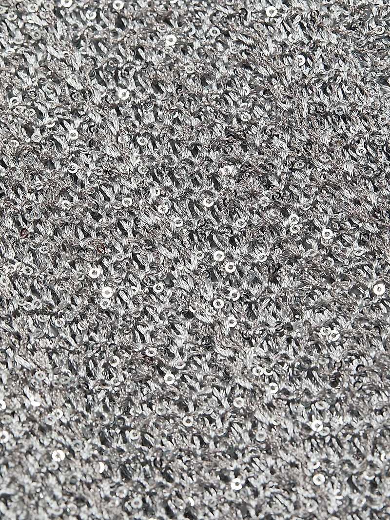 Stretch Sequined Minidress