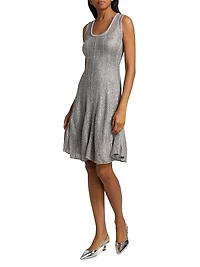 Stretch Sequined Minidress