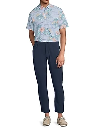 Costa Wave Isle Camo Performance Polo Shirt