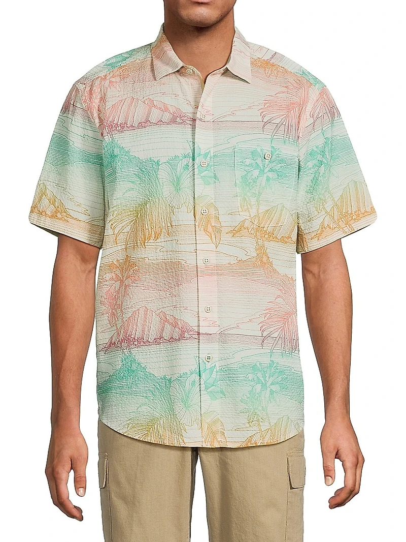 Nova Wave Corsica Coast Short-Sleeve Shirt