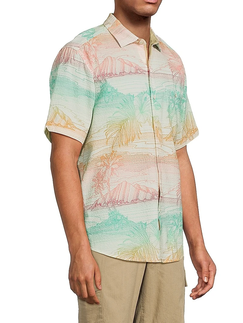 Nova Wave Corsica Coast Short-Sleeve Shirt