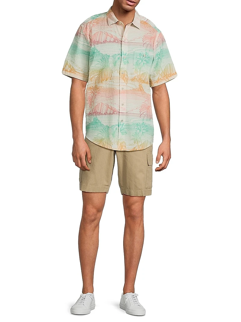 Nova Wave Corsica Coast Short-Sleeve Shirt