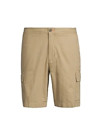 Paradise Mid-Rise Cargo Shorts
