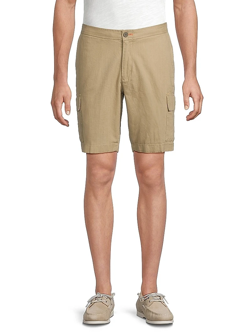Paradise Mid-Rise Cargo Shorts