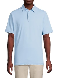 Costa Wave Striped Polo Shirt