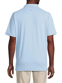 Costa Wave Striped Polo Shirt