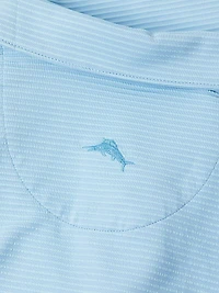 Costa Wave Striped Polo Shirt