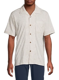 Vista Mar Leaf It To Me Camp Shirt