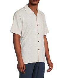 Vista Mar Leaf It To Me Camp Shirt