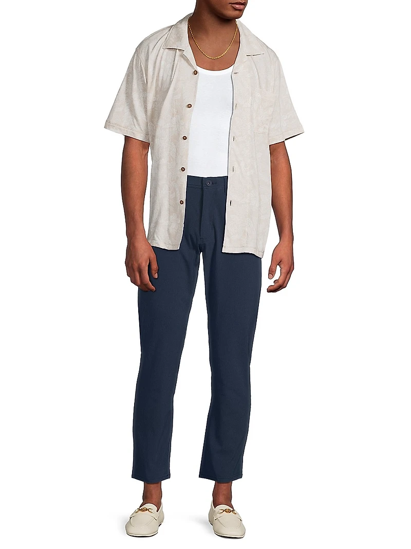 Vista Mar Leaf It To Me Camp Shirt