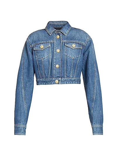 Denim Crop Jacket