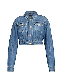 Denim Crop Jacket