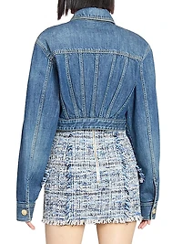 Denim Crop Jacket