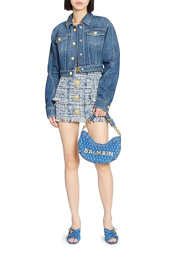 Denim Crop Jacket