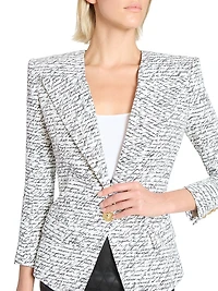 Love Letter One-Button Jacket
