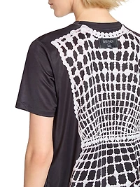 Trompe L'oeil Jersey Crewneck T-Shirt