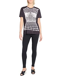 Trompe L'oeil Jersey Crewneck T-Shirt