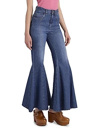 High-Rise Flared Jeans