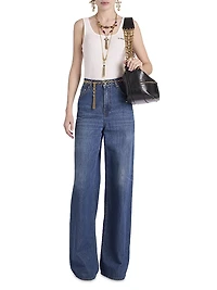 Logo Cotton Rib-Knit Tank Top